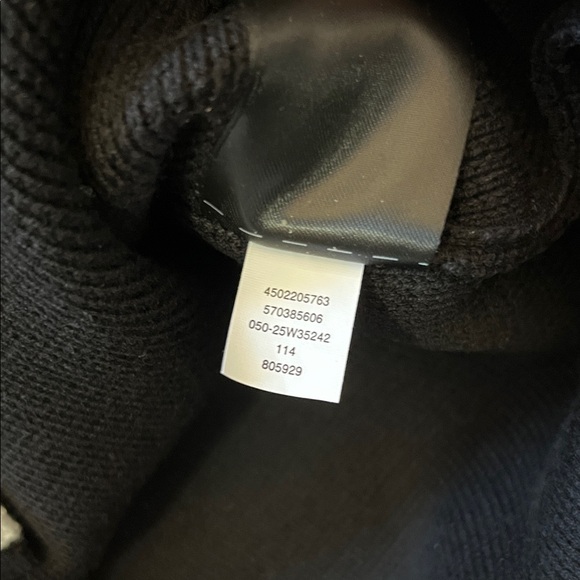 WHITE HOUSE BLACK MARKET WHBM MOD SHORT SLEEVE CONTRAST SWEATER MINI DRESS - Picture 5 of 8